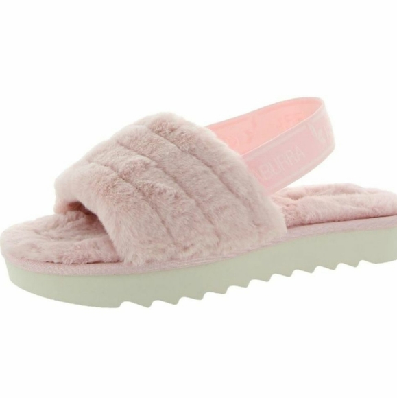 Koolaburra By Ugg Pink Open Toe Sling back Slipper 9 New - Picture 2 of 7